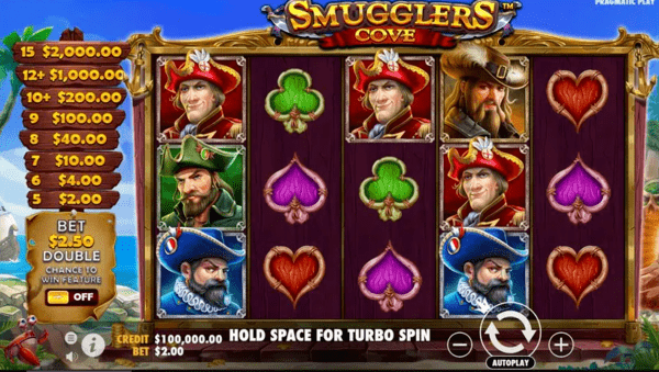 Smugglers Cove Slot Spiel
